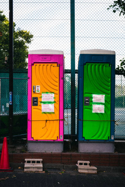 Porta potty delivery and setup in Heritage Lake, IN